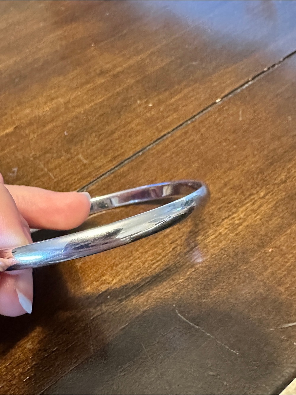 Kate Spade Silver-Tone Engraved Bangle - Picture 15 of 15